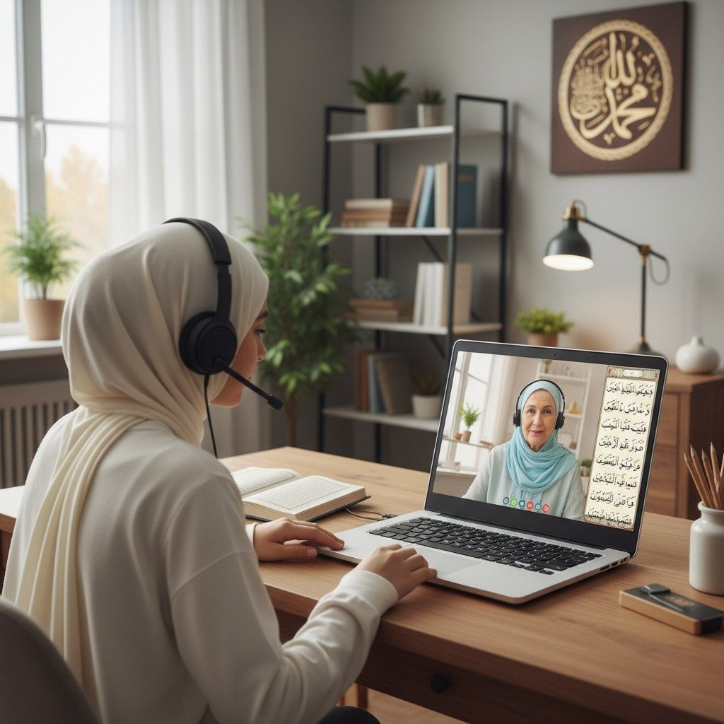choose the right format for online quran lessons qibla academy