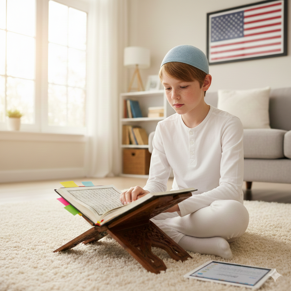 child learning online quran classes usa qibla academy