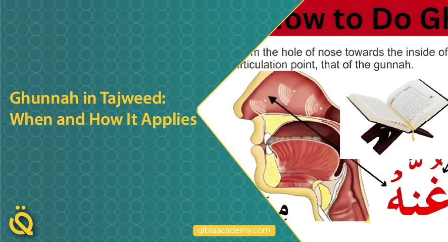ghunnah in tajweed when and how it applies qibla academy