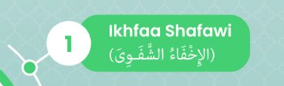 ikhfa shafawi in meem sakinah rules qibla academy